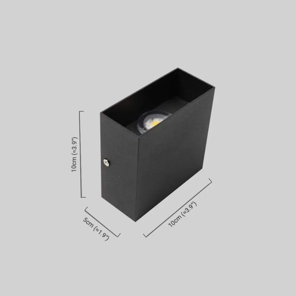 Modern Wall Lamp Dimension-2