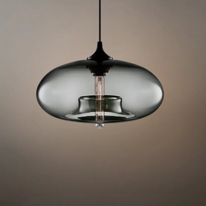 Morandia Modern Glass Pendant Light – Bread-Shaped Kitchen Island Lamp, 6 Colors