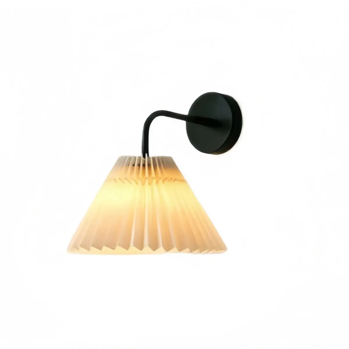 Crema Elegant Wall Lamp--Black or Brass for Outdoor Courtyard