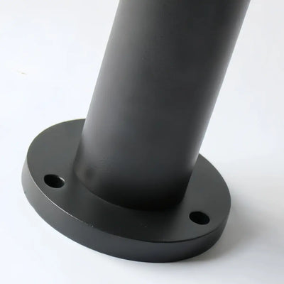 Zenno Minimalist Outdoor Floor Lamp--Aluminum Acrylic Black for Yard
