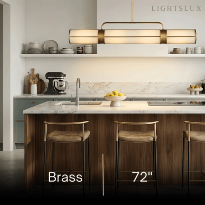 Modern Industrial Linear Pendant Light 