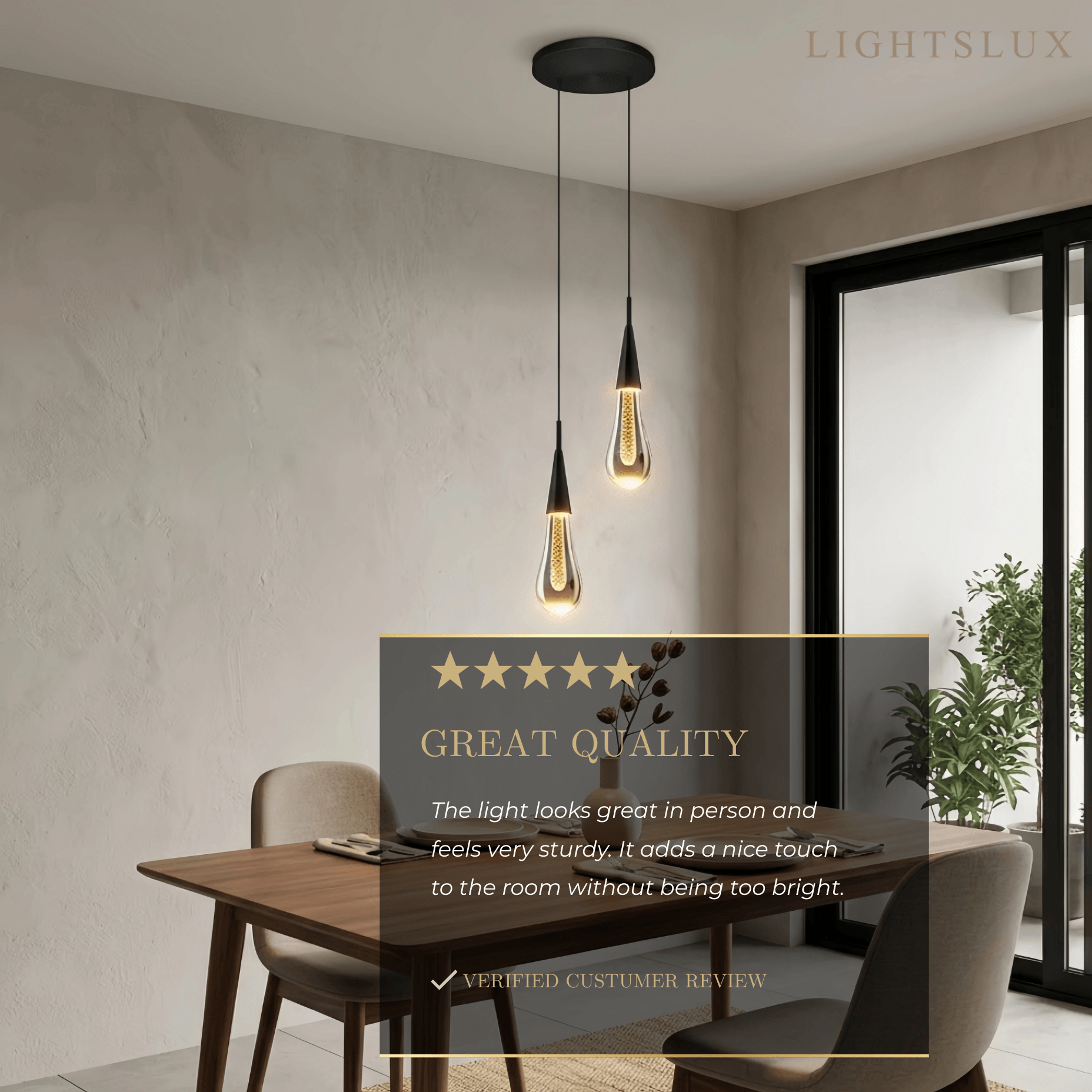 Excelis Industrial-Chic Linear Pendant Light