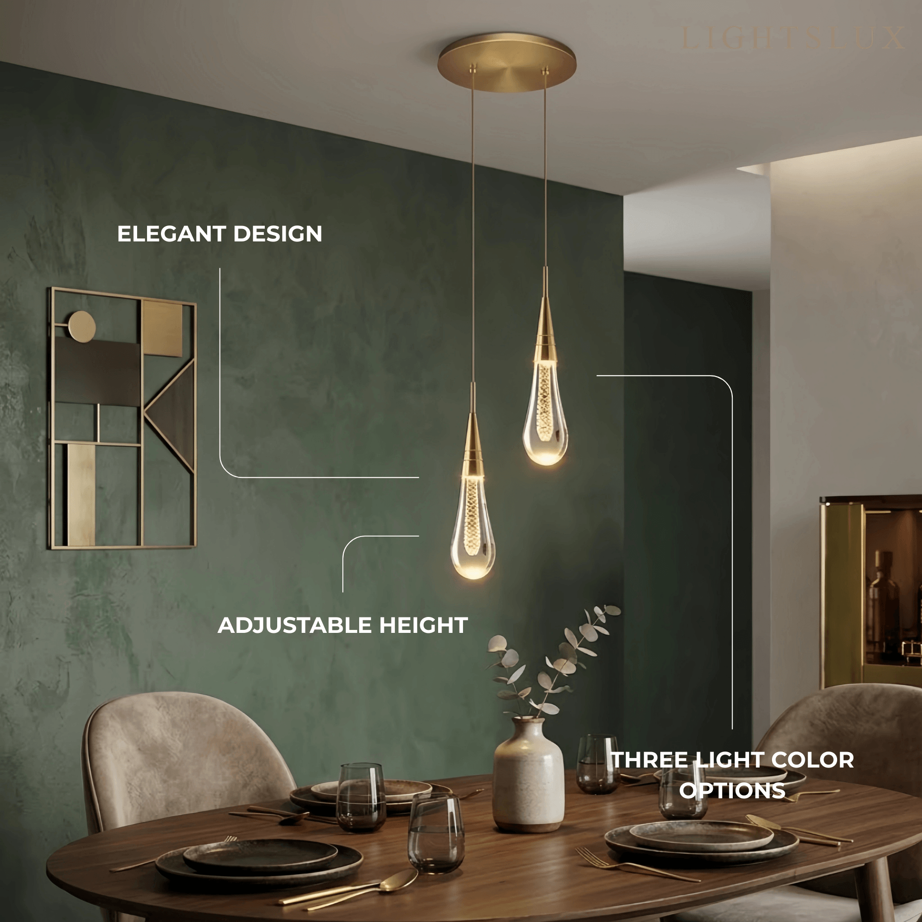 Excelis Industrial-Chic Linear Pendant Light