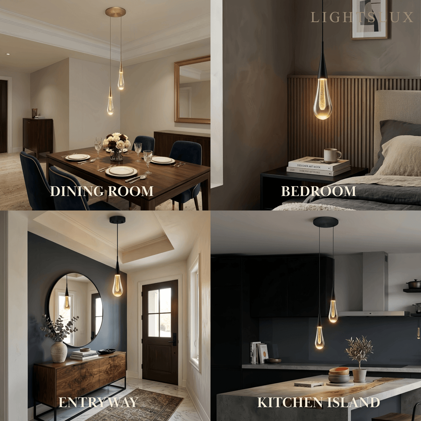 Excelis Industrial-Chic Linear Pendant Light