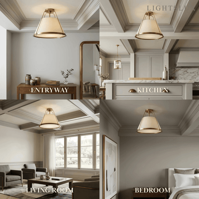 Modern Flushmount Ceiling Light 