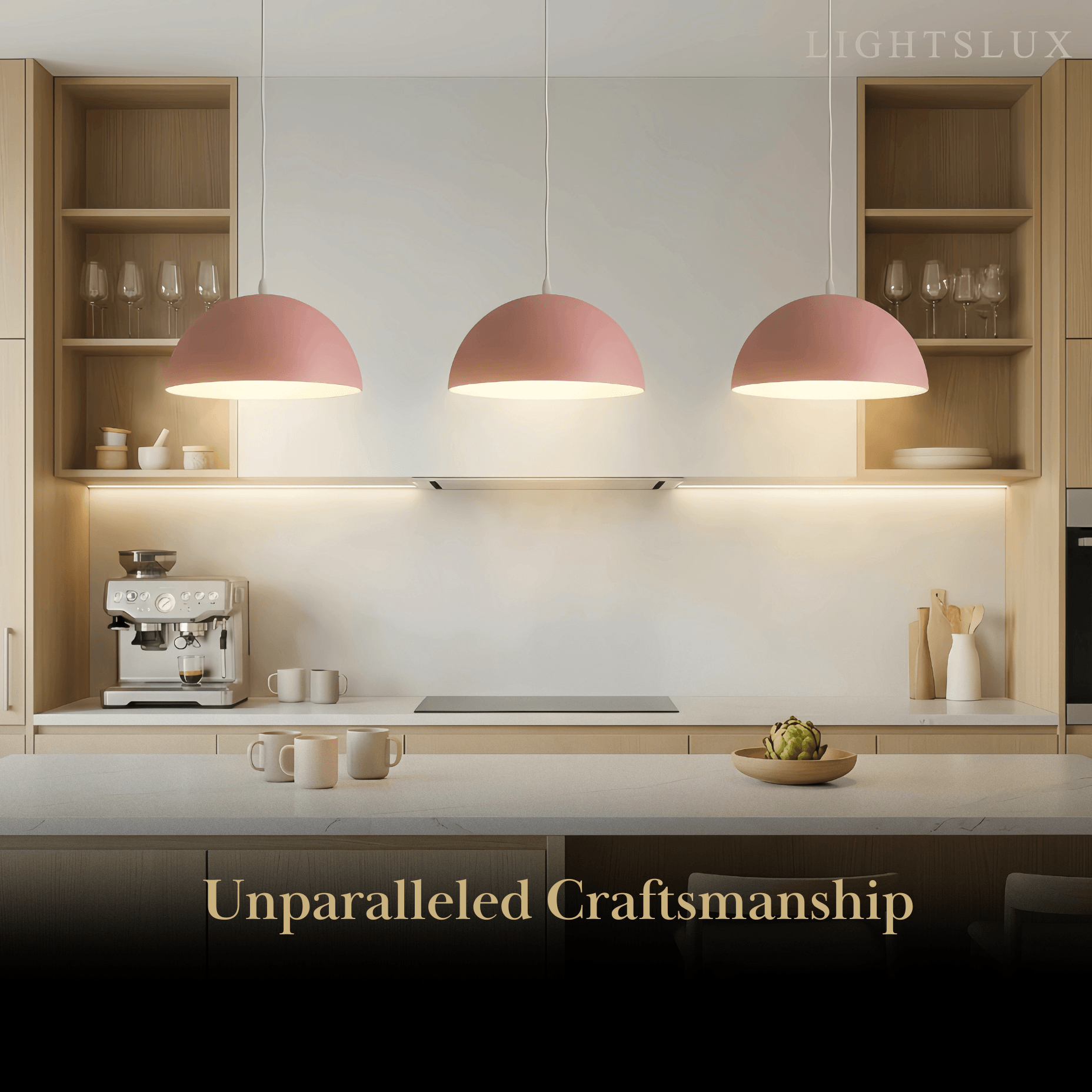 Morandia Minimalist Pendant Light -- Aluminum 