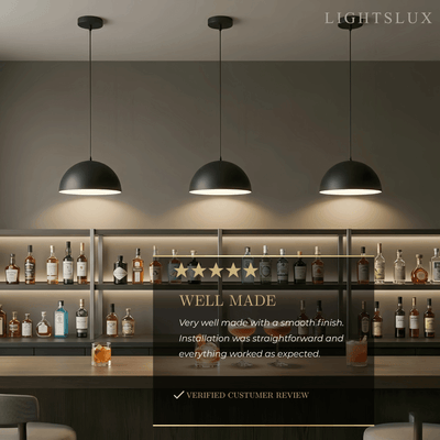 Morandia Minimalist Pendant Light -- Aluminum 