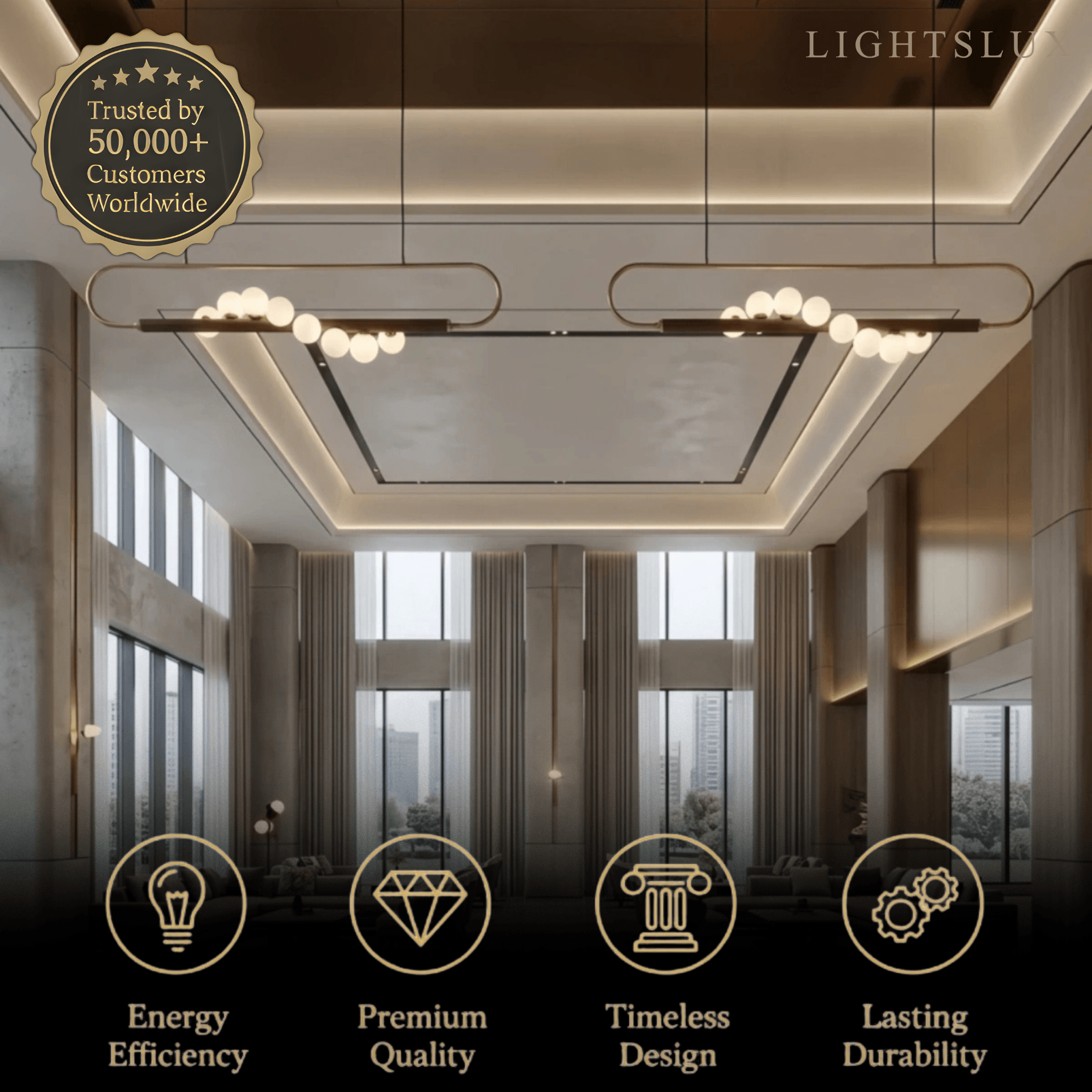 Nebula Modern Chandelier