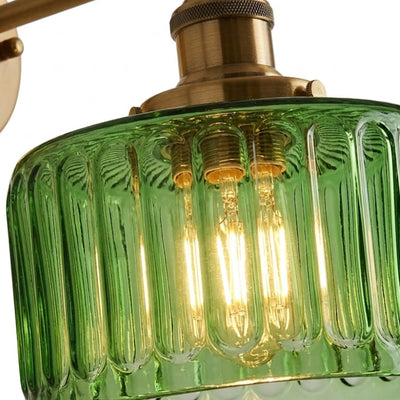 Vetro Vintage Brass Wall Lamp