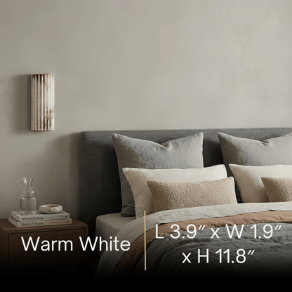 Alba Modern Alabaster Wall Light