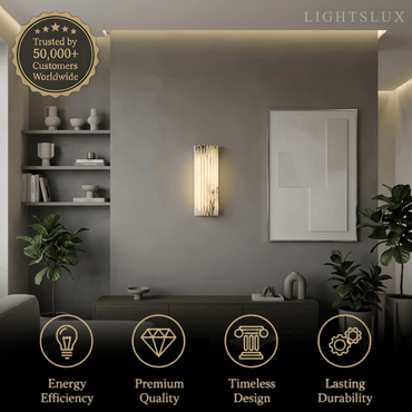 Alba Modern Alabaster Wall Light