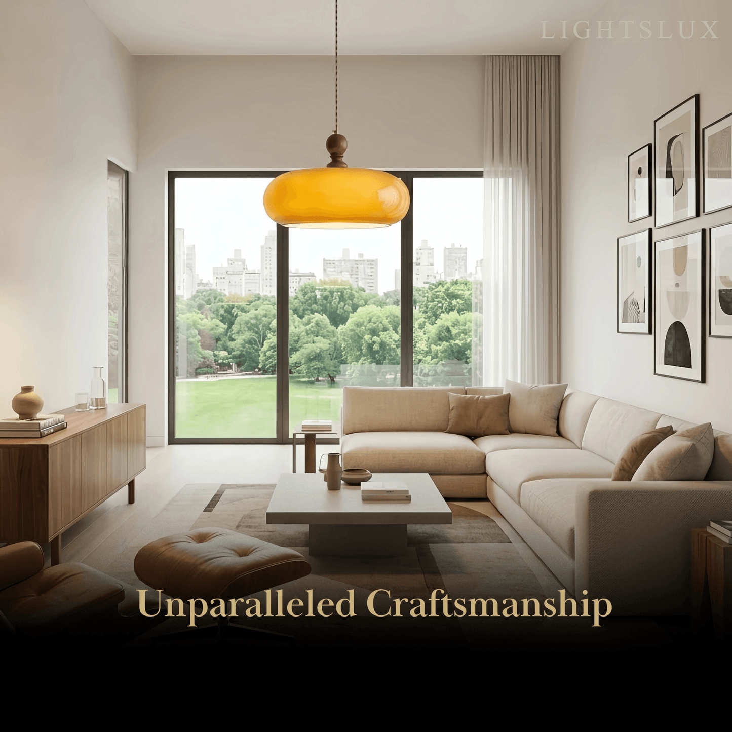 Vetro Classic Glass Pendant Light 
