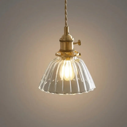 Vivara Vintage Glass Pendant Light  