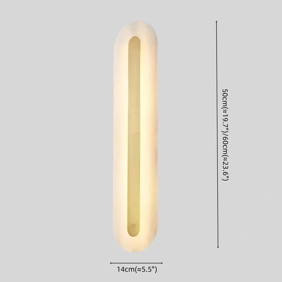 Alba Modern Alabaster Wall Light 