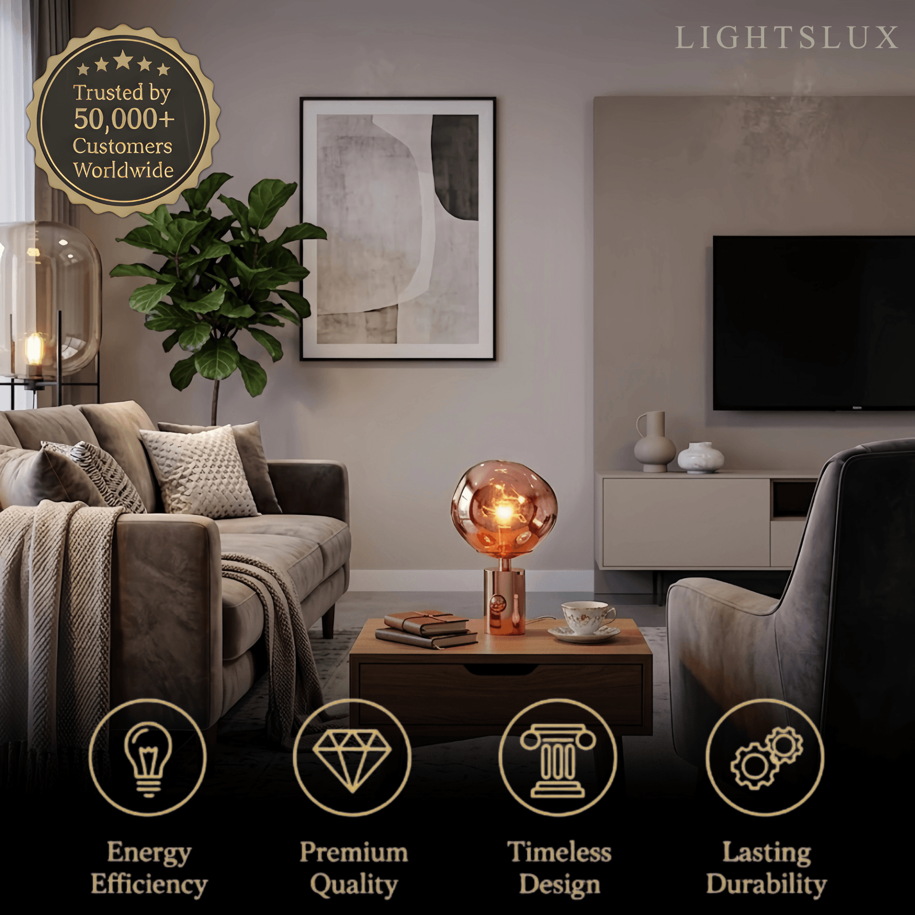 Stellar Modern Table Lamp