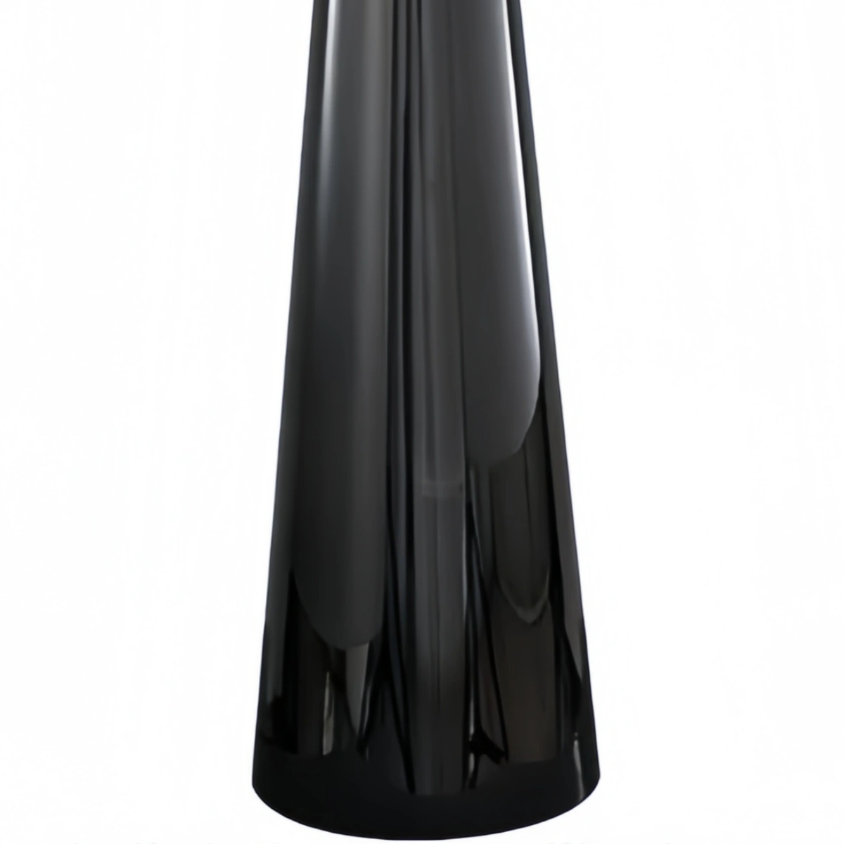 Contemporary Floor Lamp – Distorted Spherical Metal & Acrylic