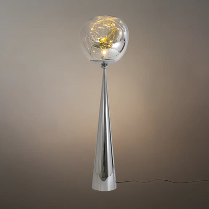 Contemporary_Floor_Lamp_Distorted_Spherical_Metal_Acrylic