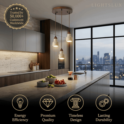 Strata Minimalist Multi-Light Pendant