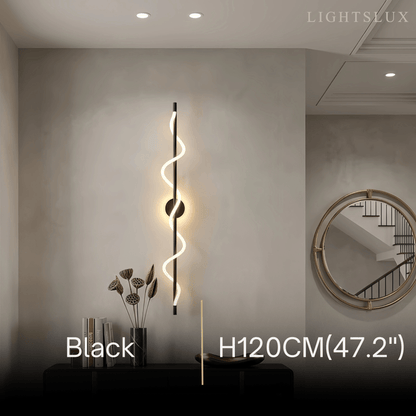 Minimalist Wall Lamp — Rope & Brass with Dimmable Function for Bedroom Living Room