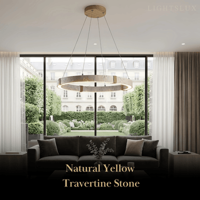 Vivara_Travertine_Chandelier_