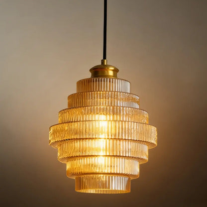 Vetro Modern Glass Pendant Light