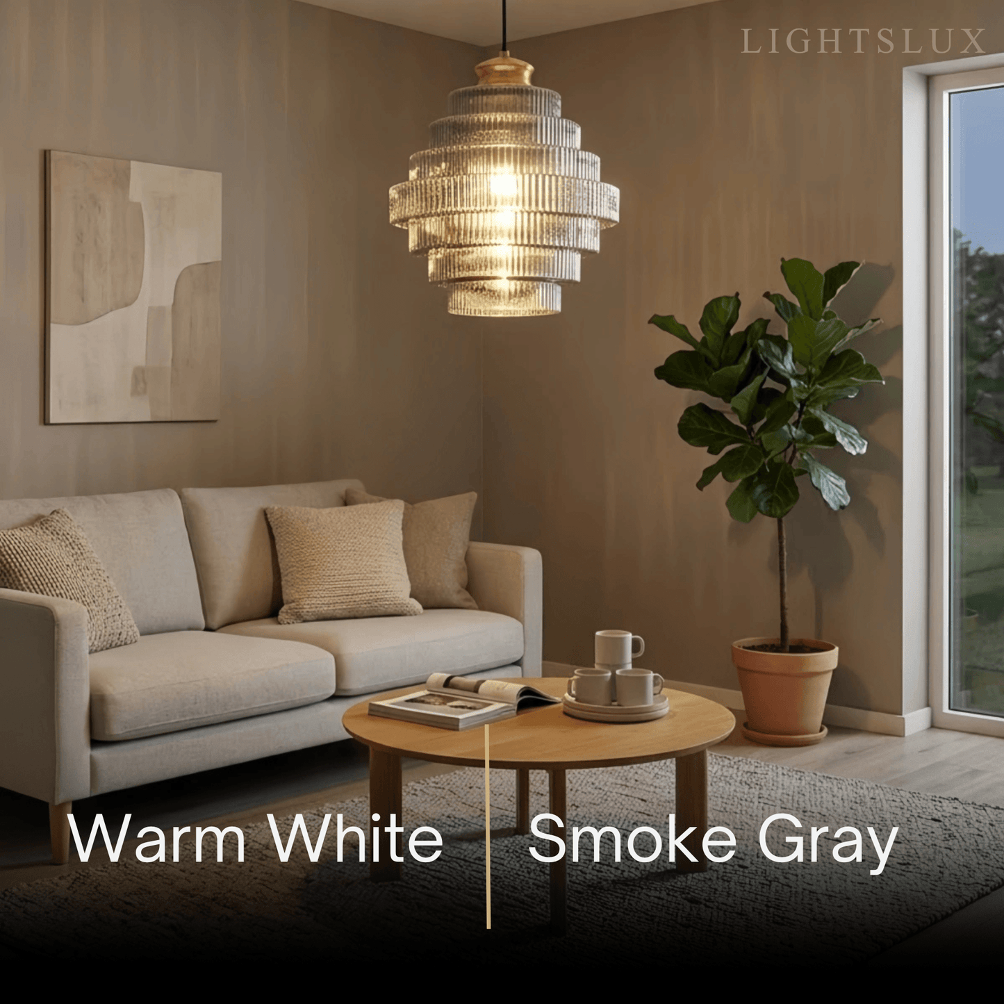 Vetro Modern Glass Pendant Light