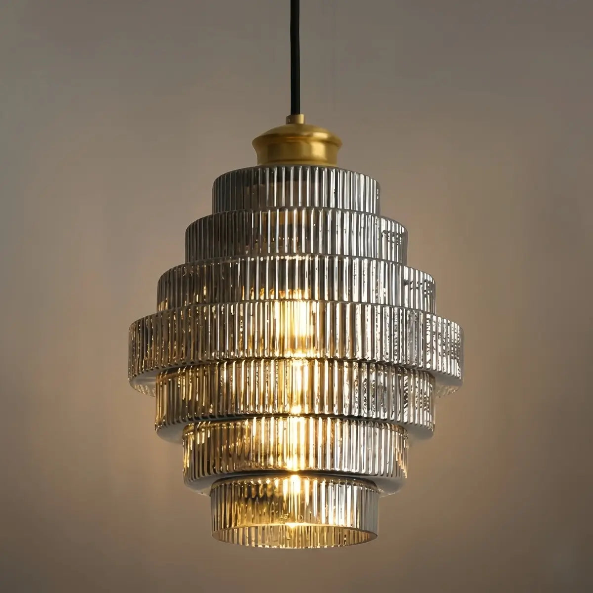 Vetro Modern Glass Pendant Light