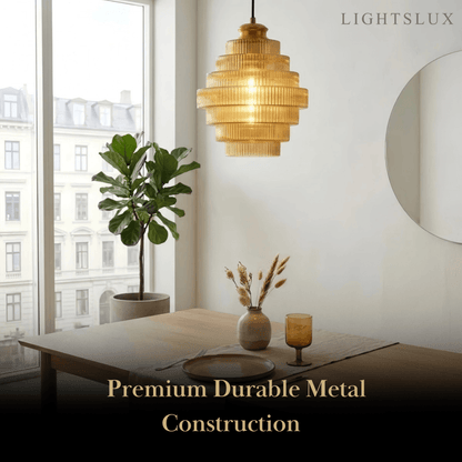 Vetro Modern Glass Pendant Light