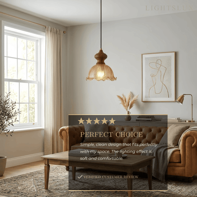 Vetro Vintage Modern Pendant Light