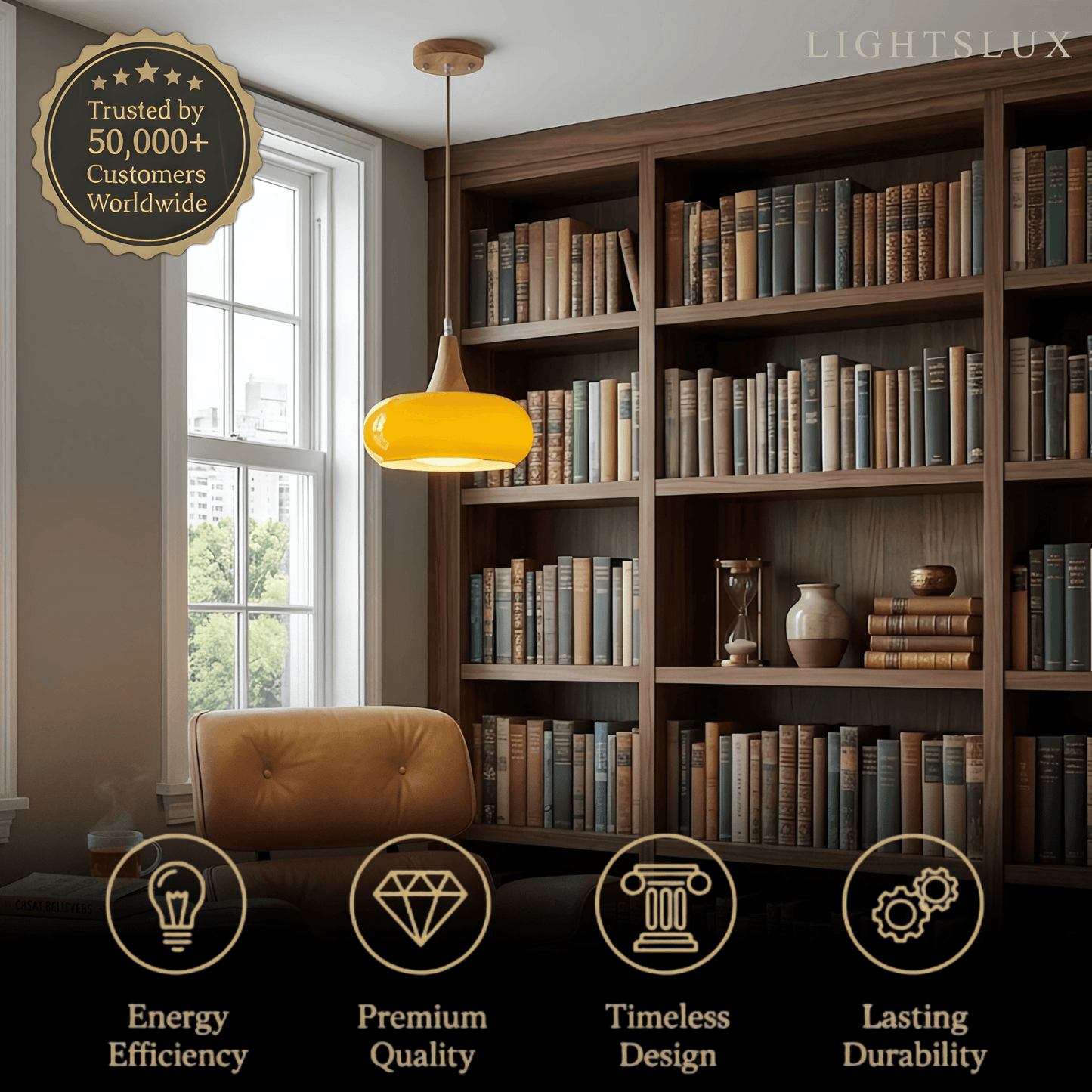 Modern Glass Pendant Light 