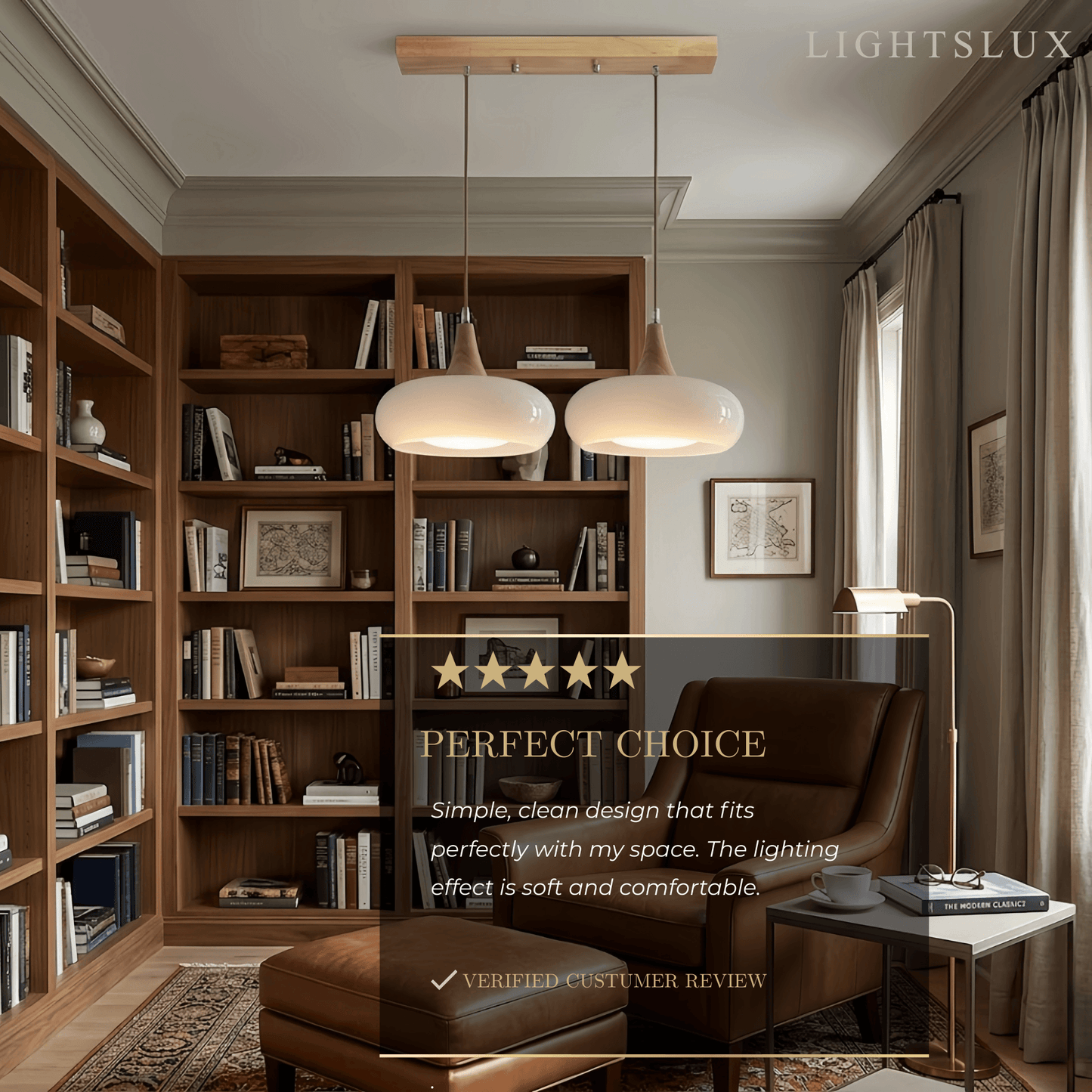 Modern Glass Pendant Light 