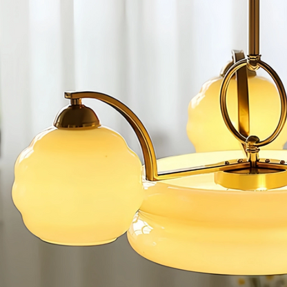 Vetro Vintage Glass Chandelier