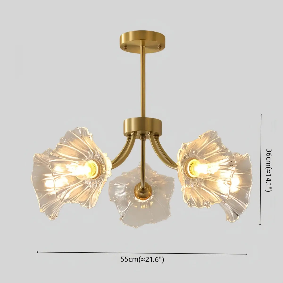 Vetro Modern Chandelier 