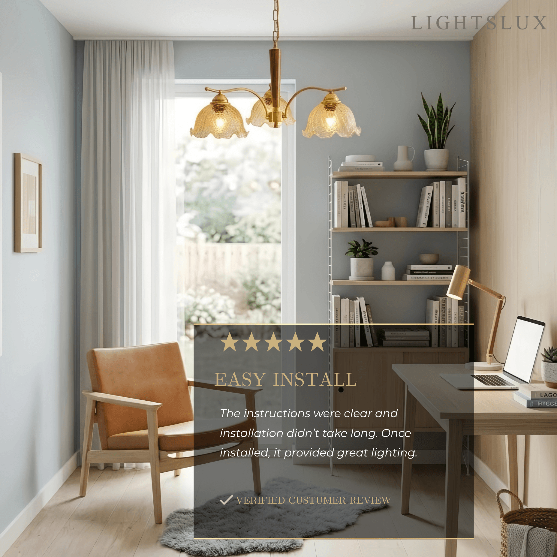 Excelis Minimalist Chandelier