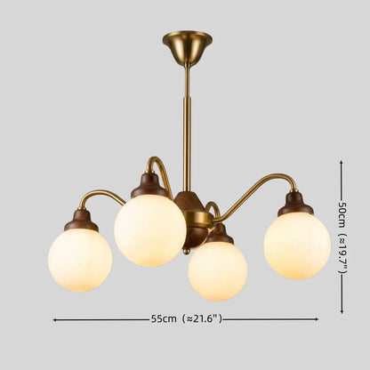 Modern Glass Chandelier 
