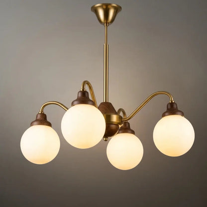Modern Glass Chandelier 