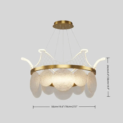 Modern Gold  Chandelier 