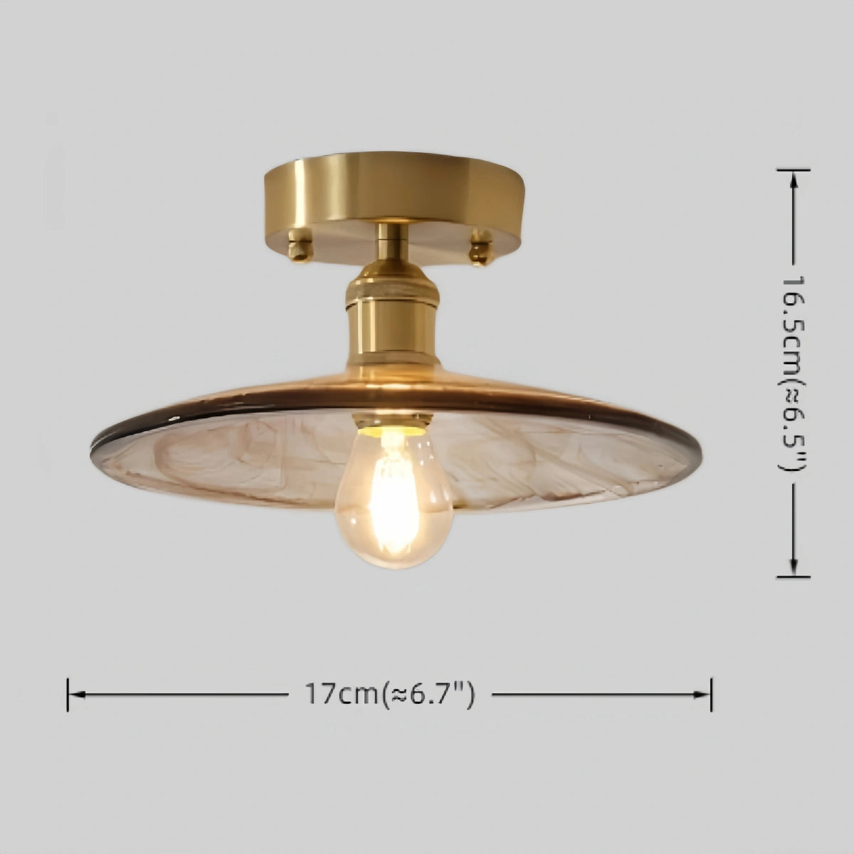 Vintage-Inspired_Ceiling_Light_--_Brass_Amber_Glass