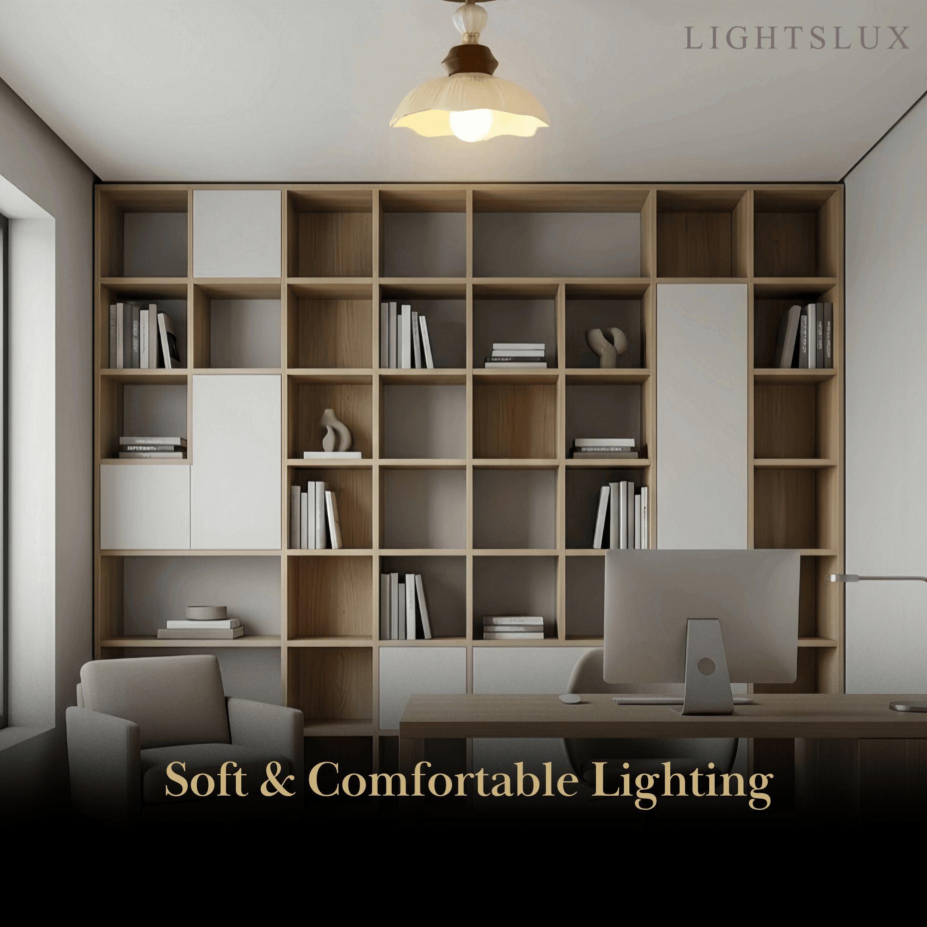 NVivara Modern Ceiling Light 