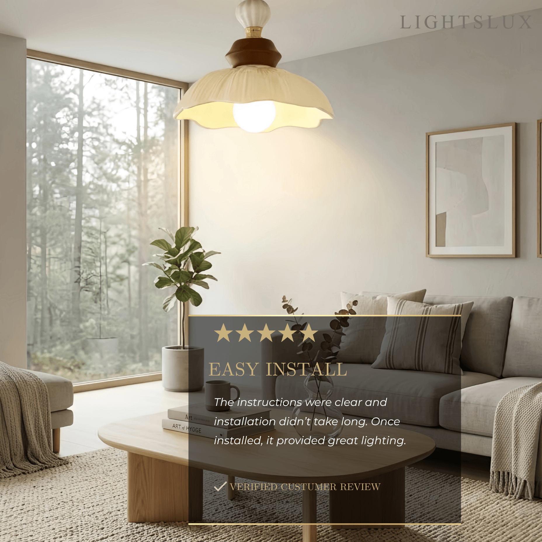 Vivara Modern Ceiling Light