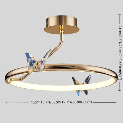 Excelis Enchanting Butterfly Ceiling Light