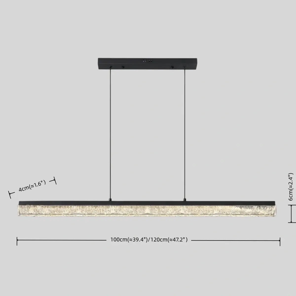 Vivara Minimalist Linear Pendant Light 