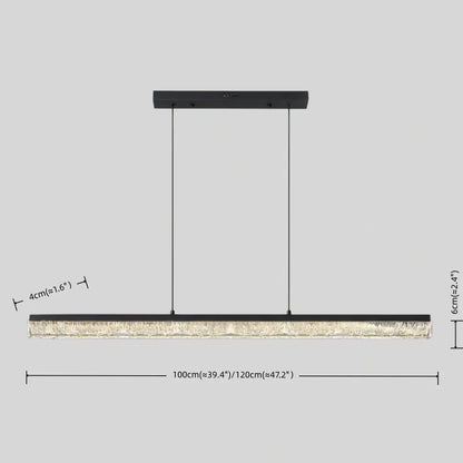Vivara Minimalist Linear Pendant Light 