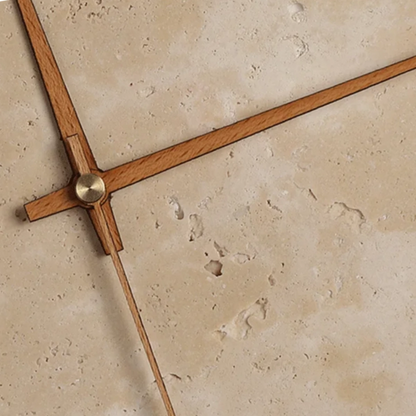 Lámpara de pared Strata minimalista - Piedra natural travertino para sala de estar