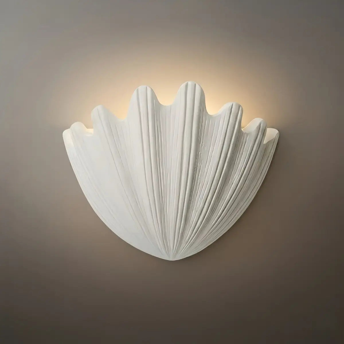 Modern Wall Lamp — Plaster White