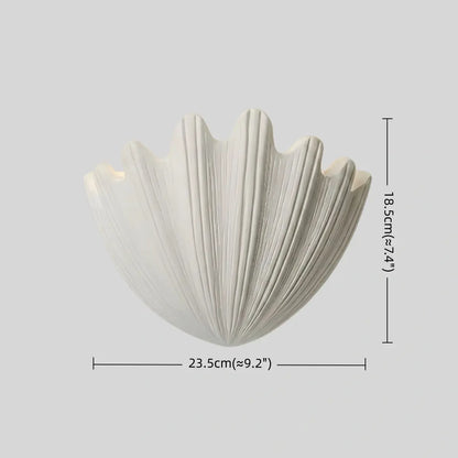 Modern Wall Lamp — Plaster White