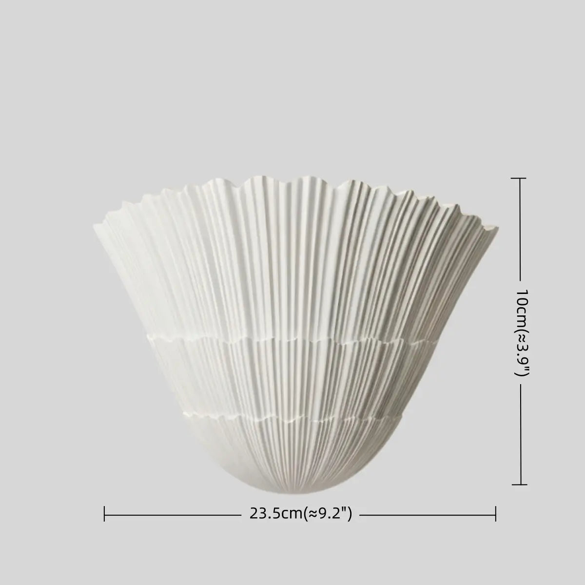 Modern Wall Lamp — Plaster White