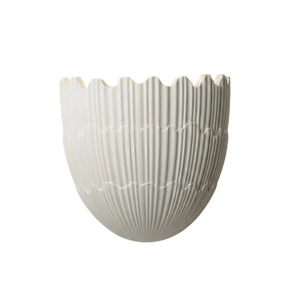 Modern Wall Lamp — Plaster White