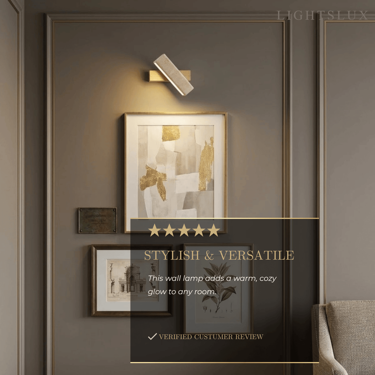  Strata  Minimalist Wall Lamp
