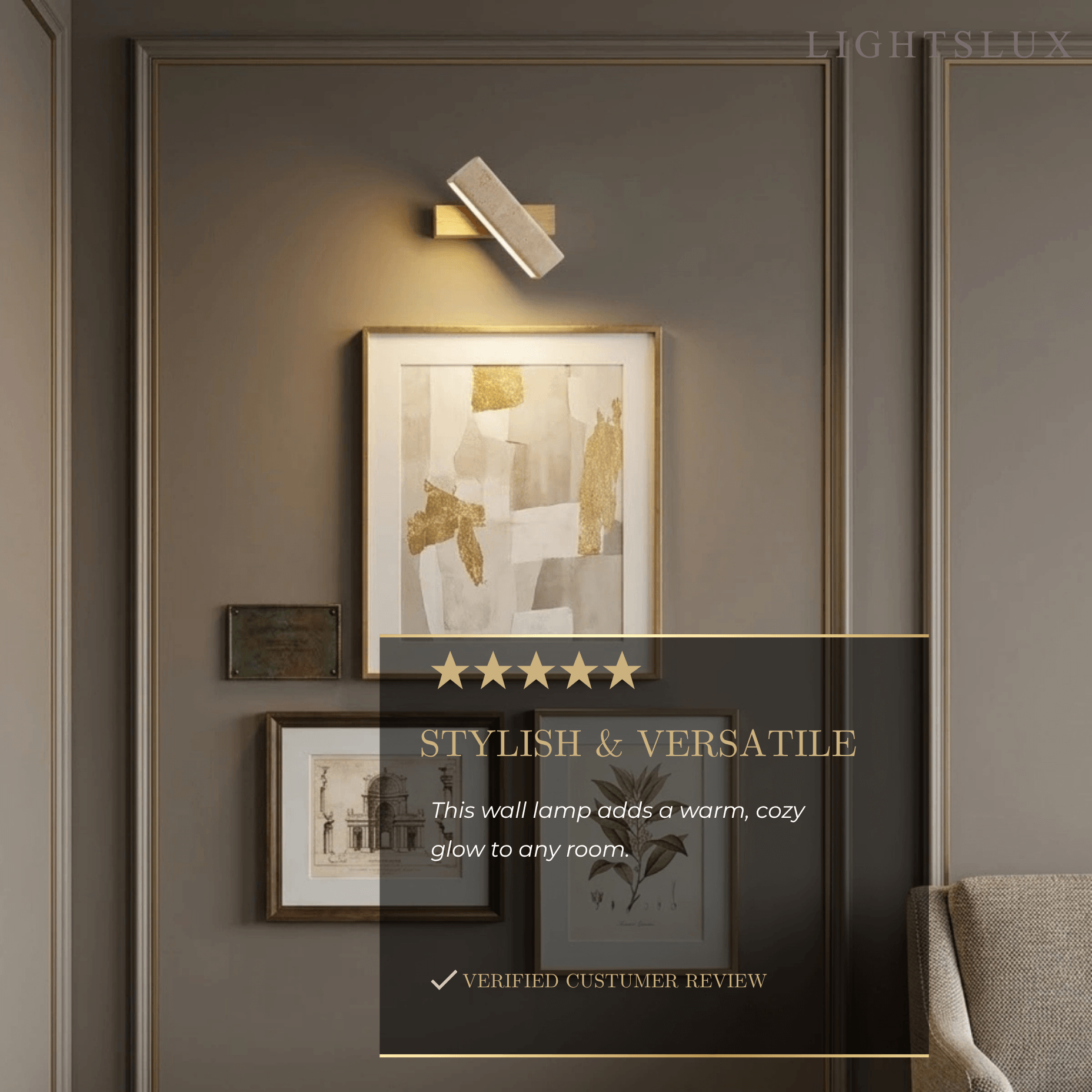 Strata  Minimalist Wall Lamp